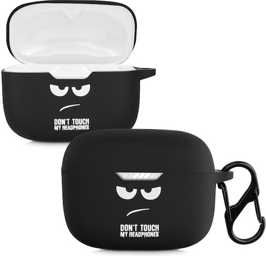 Case Jbl 230nc Tws Headphones Kwmobile Black White Silicone 58870.01