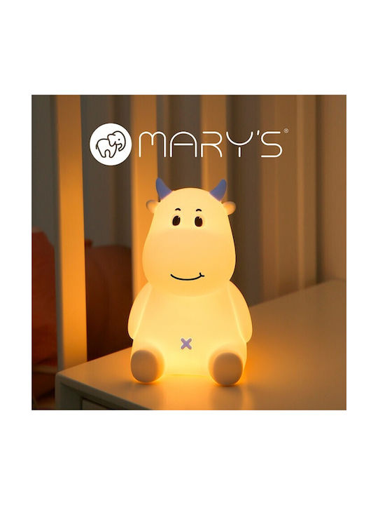 Mary's Led Παιδικό Διακοσμητικό Φωτιστικό Μπλε 10.5x9.8x15.5εκ.