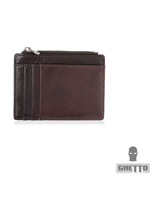 Leder Herren Geldbörse Karten Blau