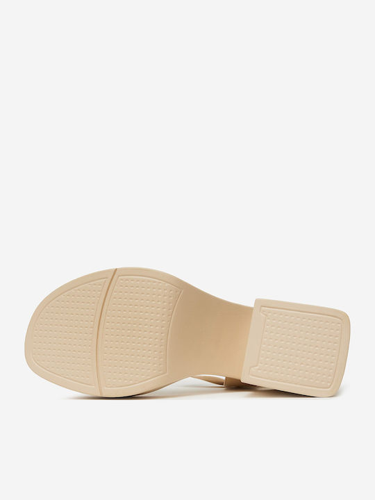 Sandalen Beige
