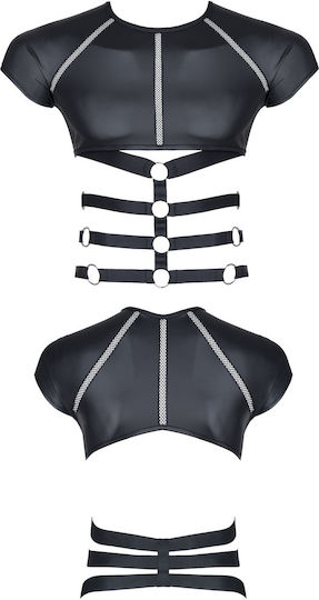 Regnes Fetish Planet Sexy Herren Top Schwarz