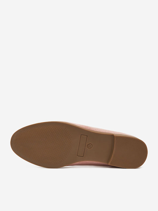 Women's Loafers in Pink Color
