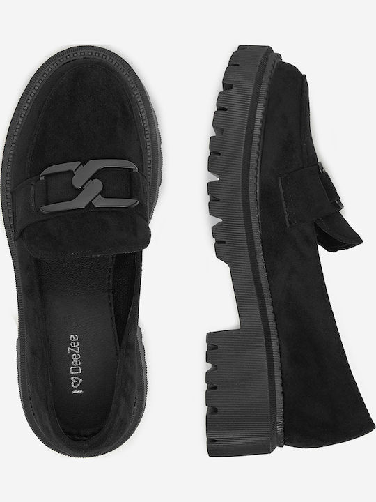 Damen Loafers in Schwarz Farbe