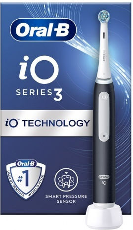 Oral-B Oral Electric Toothbrush with Pressure Sensor and Travel Case Black