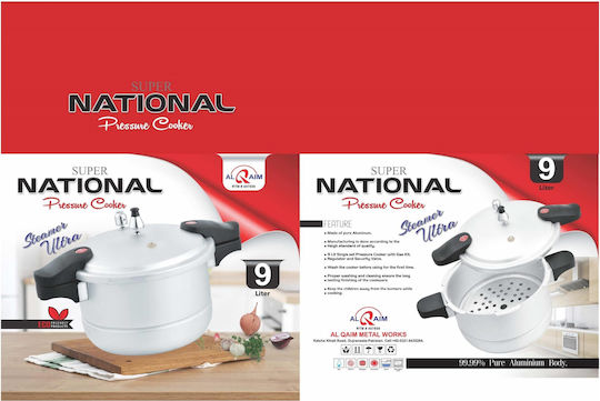 Rice Cooker Alqaim Super National Pressure Cooker Steamer Ultra with Capacity 9lt