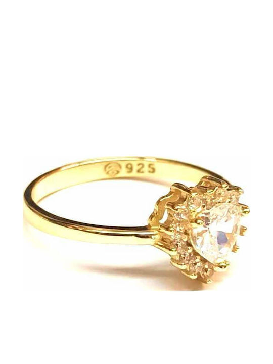 Amalfi Accessories Ring made of Silver Gold Plated