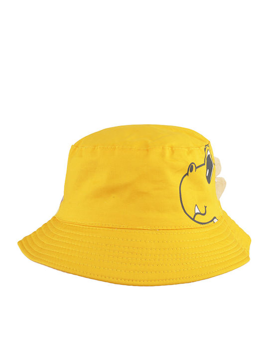 Brims and Trims Παιδικό Καπέλο Bucket Κίτρινο