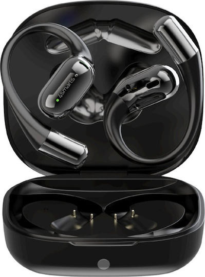 4Smarts Skybuds Bluetooth-Freisprecheinrichtung Kopfhörer mit Ladeetui Schwarz