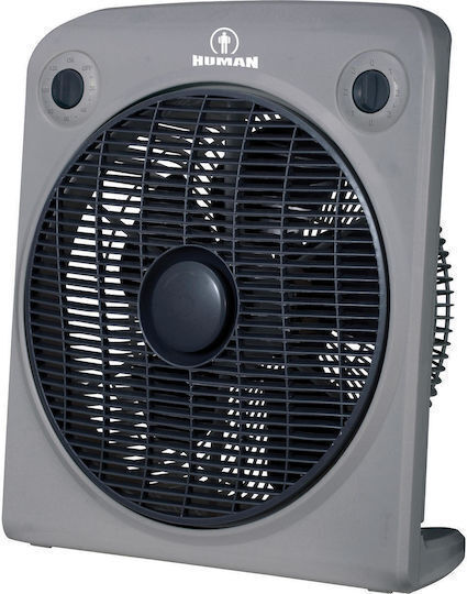 Human VRTY-30 Box Fan 50W Διαμέτρου 30cm Λευκό