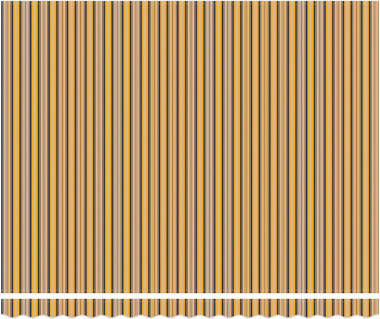 vidaXL Awning fabric Multicolour 3x4m
