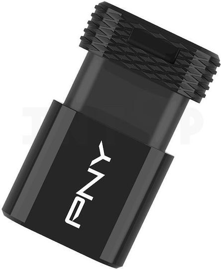 PNY 64GB USB 2.0 Stick with connection USB-C Black
