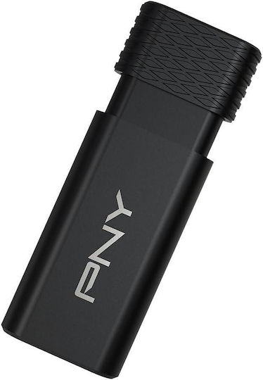 PNY 256GB USB 2.0 Stick with connection USB-C Black