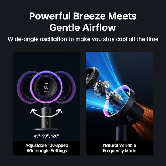 Jisulife Desktop Fan Pro3 Black