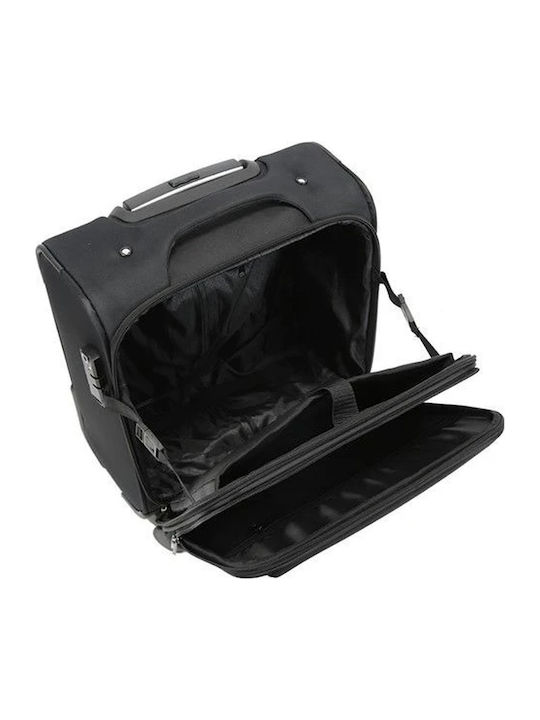 Kourk Travel Suitcase Cabin Purple with 4 Wheels Height 46cm