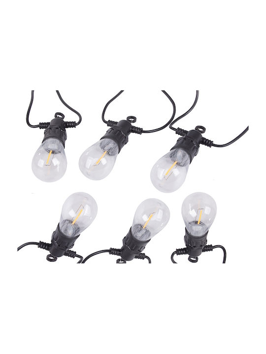 20 Lights LED 20m. Warm White type Rain 1pcs