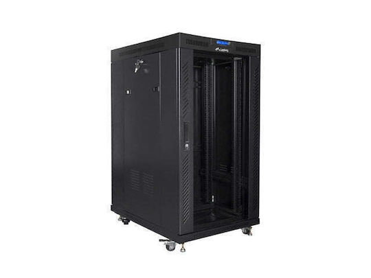 Lanberg Cu picioare Cabină Rack 22U Negru FF01-8022-12BL