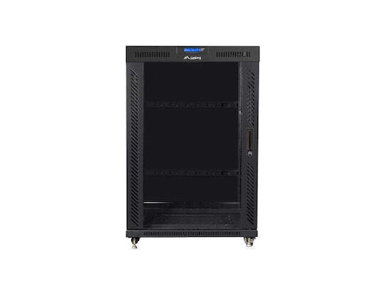 Lanberg Cu picioare Cabină Rack 22U Negru FF01-8022-12BL