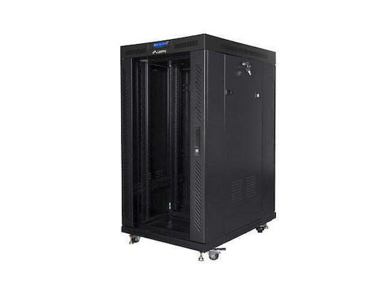 Lanberg Cu picioare Cabină Rack 22U Negru FF01-8022-12BL