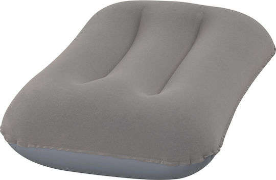 Bestway Inflatable Camping Pillow Velvet Gray