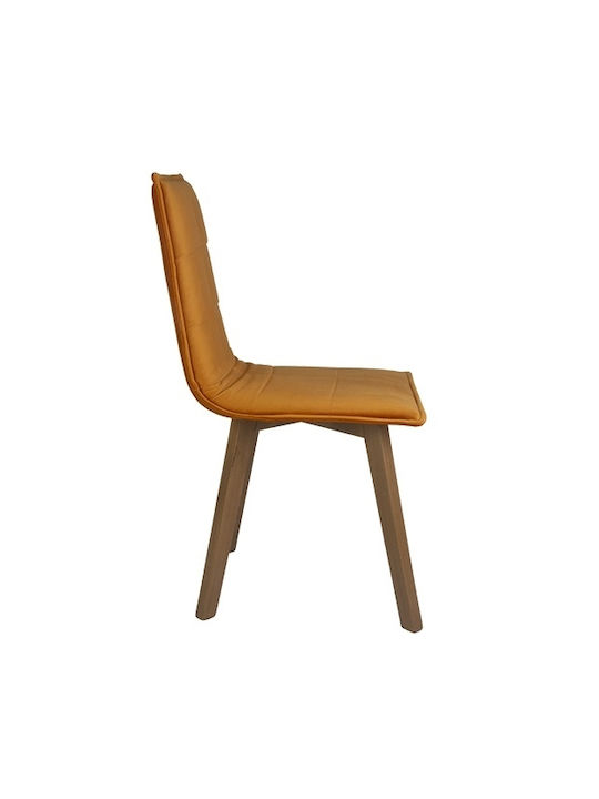 Ginger Dining Room Wooden Chair Orange