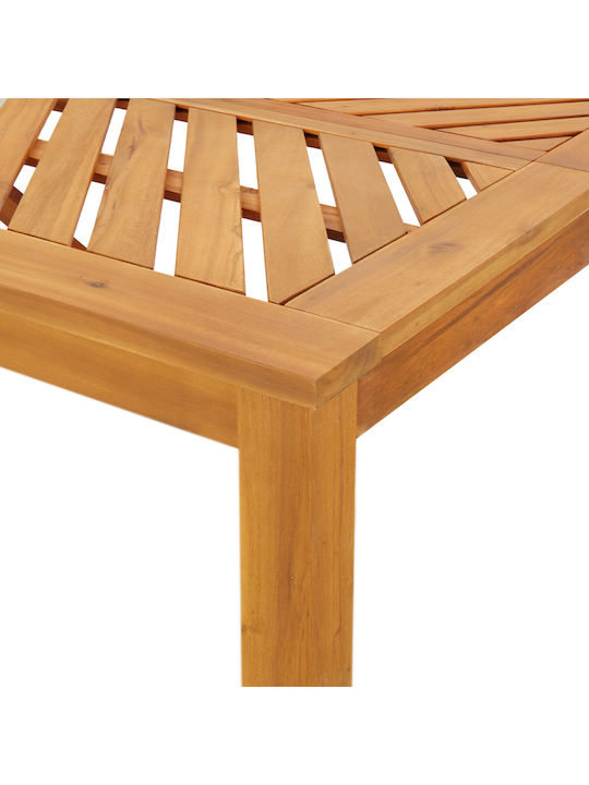 Garten- und Outdoor-Möbelsets Typsatz Speisesaal 7 Stück Braun