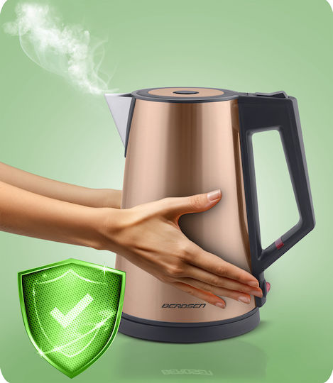Berdsen Kettle 1.7lt 2200W Copper