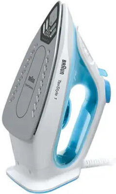 Braun SI 1050BL Dampfbügeleisen 2000W mit Keramik Platte und kontinuierlicher Dampfzufuhr von 25g/min