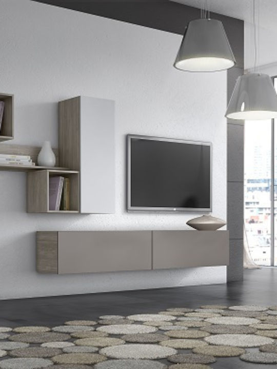 Wohnzimmer TV-Einheit Smart No 5C Weiß L292xB45xH180cm