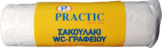 Trash Bags Capacity 25lt Roll 50x50cm 20pcs White