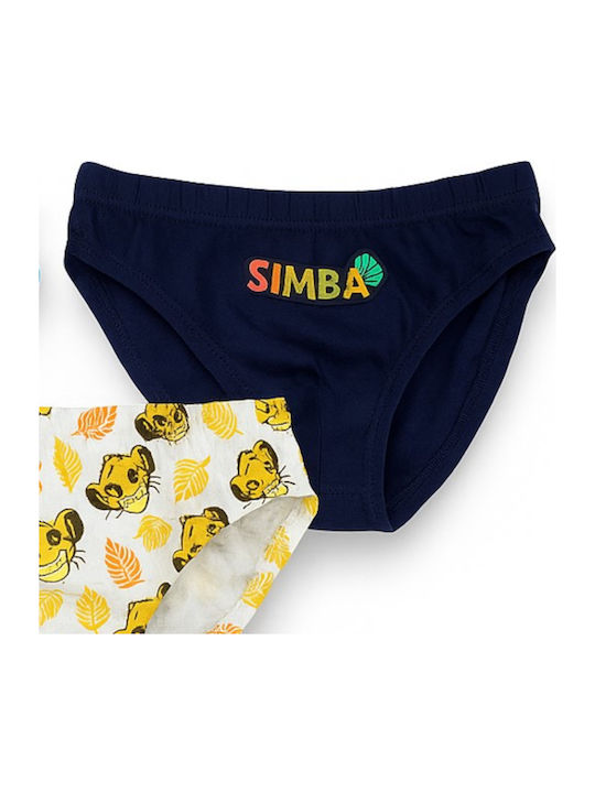Disney Simba Set pentru copii cu chiloței Multicolore 3buc