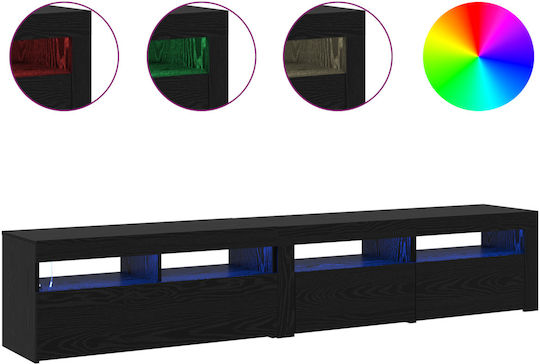 Έπιπλο TV Επιδαπέδιο με Φωτισμό Led 90x35x40εκ. Έπιπλο TV Επιδαπέδιο με Φωτισμό Led 90x35x40εκ.