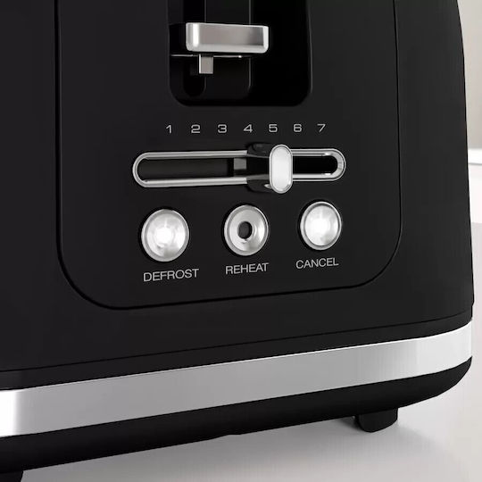 Morphy Richards Φρυγανιέρα 2 Θέσεων 1800W Μαύρη
