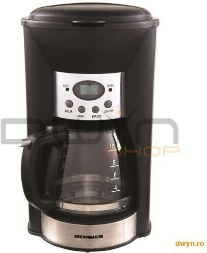 Heinner Προγραμματιζόμενη Καφετιέρα Φίλτρου 900W Black