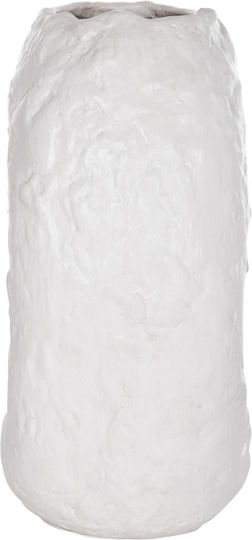 HomeMarkt Vază Decorativă Din ceramică Namentis Alb 16x5x36cm 1buc