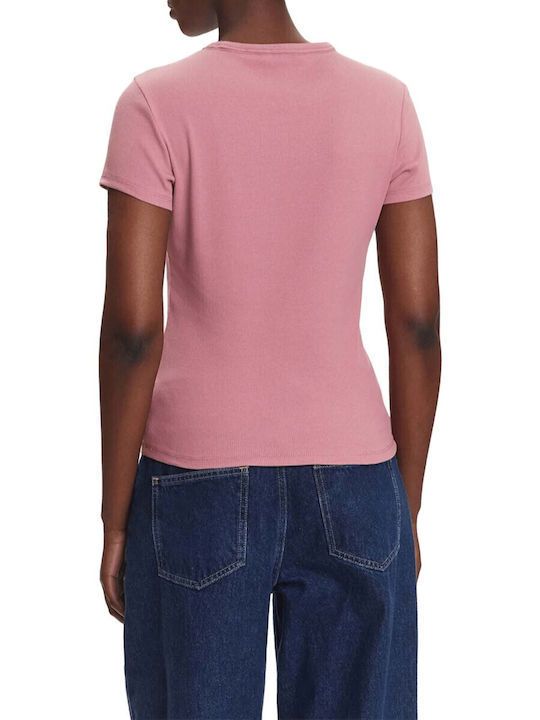 Tommy Hilfiger Tricou Esențial Roz