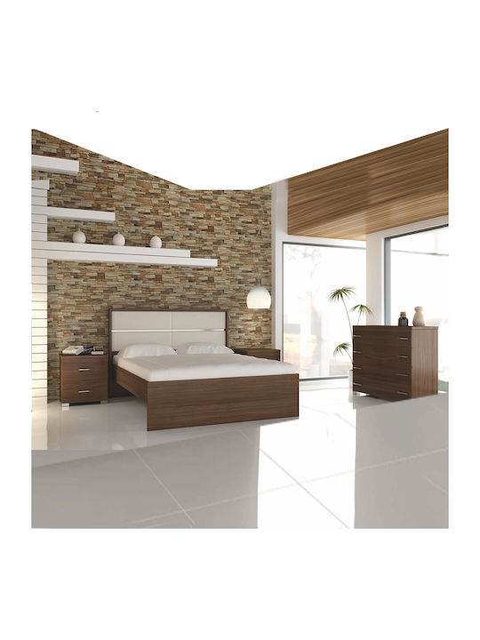 Schlafzimmer Set Dream Wenge mit Lattenrost 150x200cm 5Stück