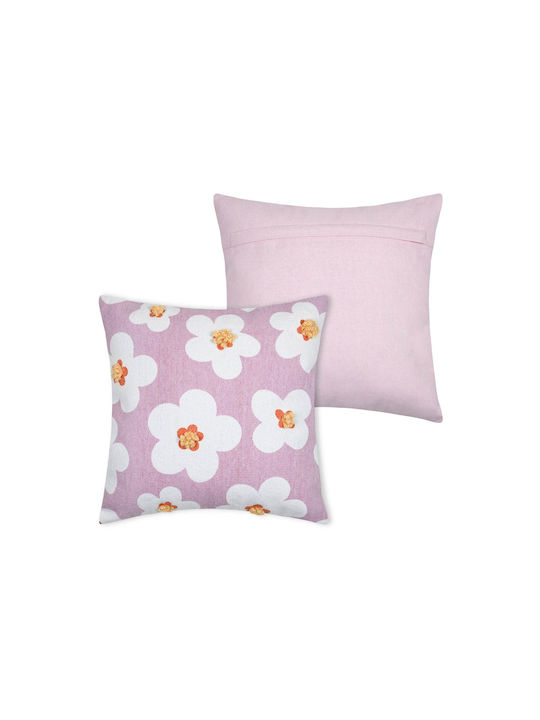 Sofa Cushion S-f Sweetlove in 100% Cotton Parme 40x40cm