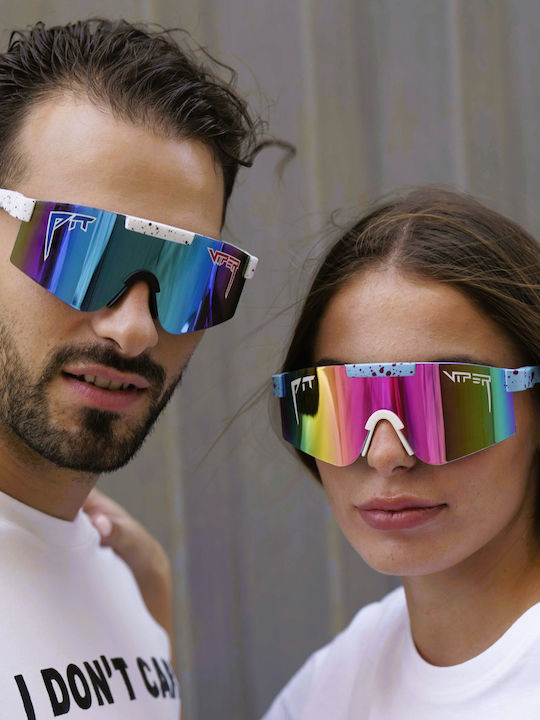 Ghetto Unisex Γυαλιά Ηλίου με Κόκκινο Σκελετό HS2047 Red