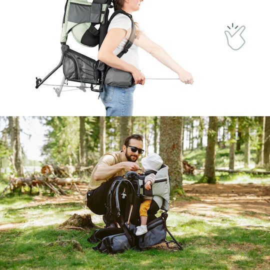 Babymoov Rückentrage Schwarz mit Maximalgewicht 3.6kg