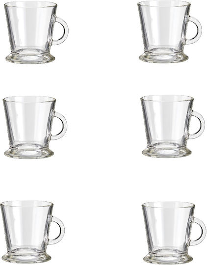 Excellent Houseware Κούπα Γυάλινη Διάφανη 170ml 6τμχ Excellent Houseware Κούπα Γυάλινη Διάφανη 170ml 6τμχ
