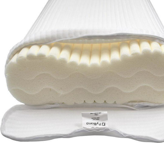 Fylliana Ergo Sense Memory-Schaum Anatomisches Kopfkissen 35x60x13cm