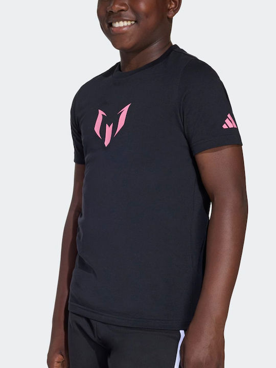 Kids' T-shirt Black Messi