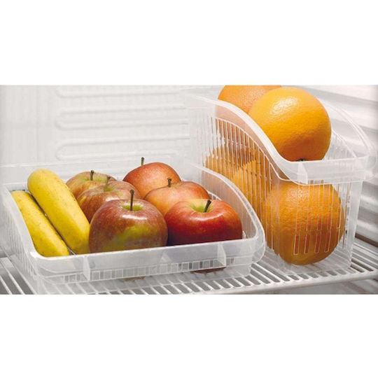 Excellent Houseware Coș Organizator Pentru Frigider Utilizare Generală 29x16x17cm