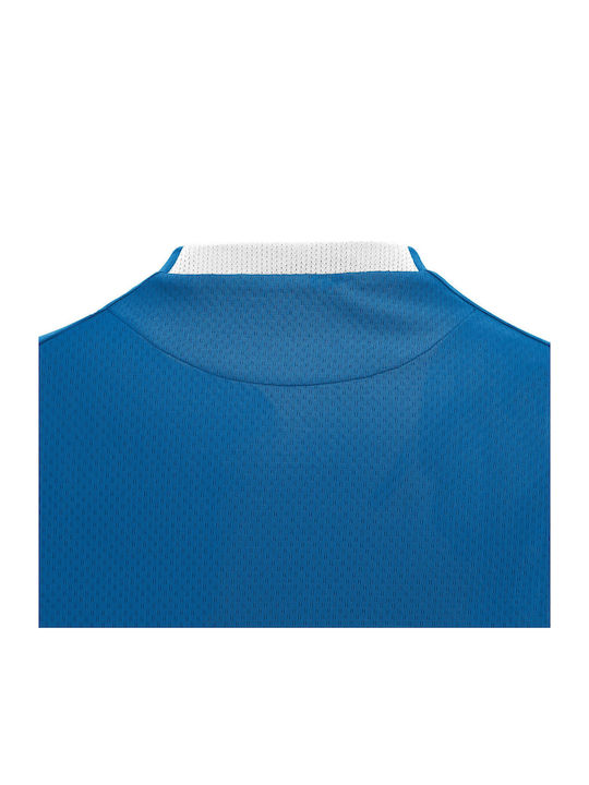 Sportliche Herrenbluse Kurzarm Blaue