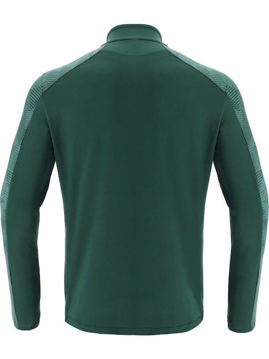 Athletic Long Sleeve Green Blouse