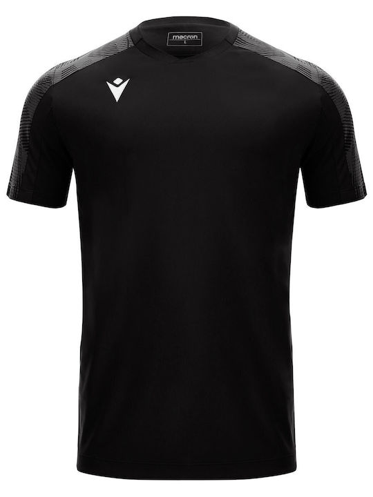 Gede Athletic Short Sleeve Black Blouse