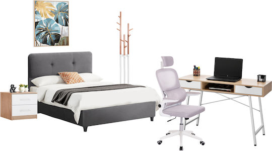 HomeMarkt Set Dormitor Pentru Studenți 6 Bucăți HM21190