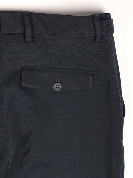 Trousers Chino Elastic in Slim Fit Blue
