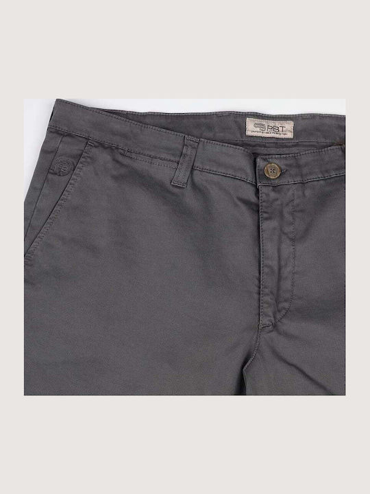 Παντελόνι Chino Ελαστικό σε Slim Εφαρμογή Γκρι