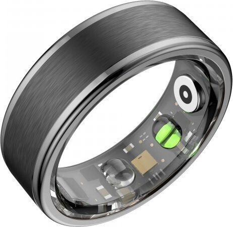 9Fit 9SRG001 Smart Ring 20mm mit Pulsmesser Schwarz